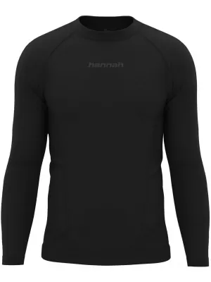Pánska termo košeľa HANNAH ACTIVE TS L/S ANTRACIT