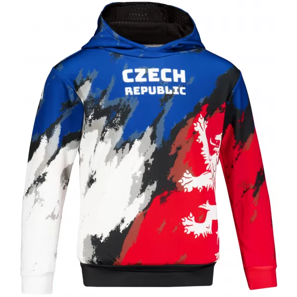  Detská funkčná mikina premium ALTISPORT VOJ/ALK036MI01 ČERVENÁ 