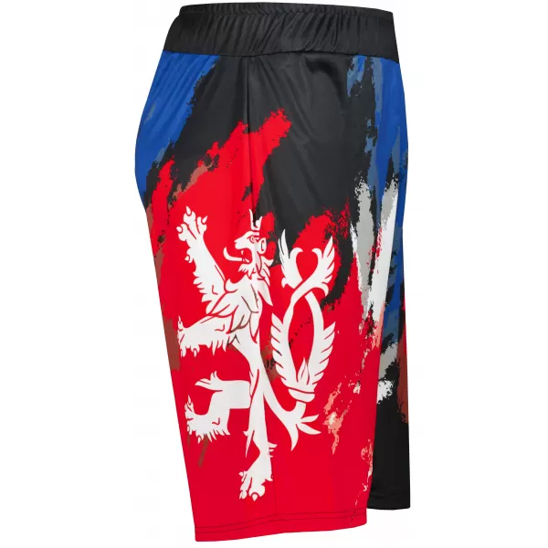  Pánske funkčné kraťasy bez vreciek premium ALTISPORT VOJ/ALM036KRA02 ŠMÚHY 