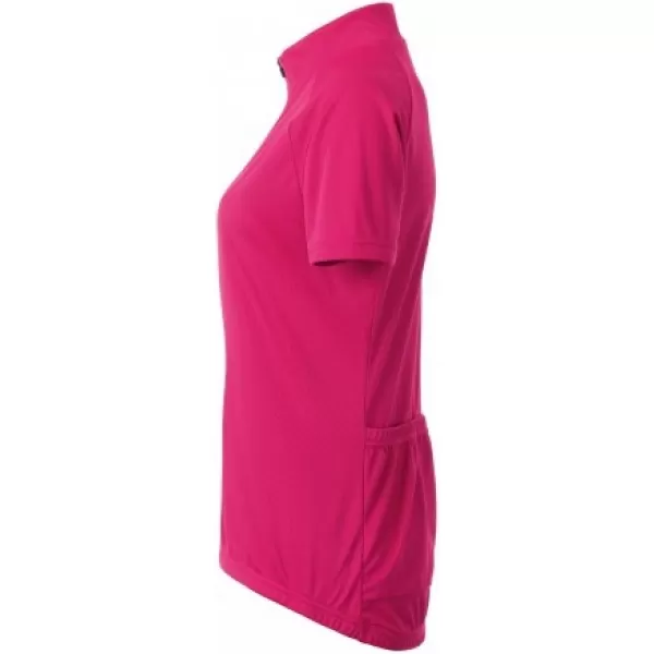  Dámsky cyklo dres ALTISPORT NoPrint NP/ALW115NJ BRIGHT PINK 