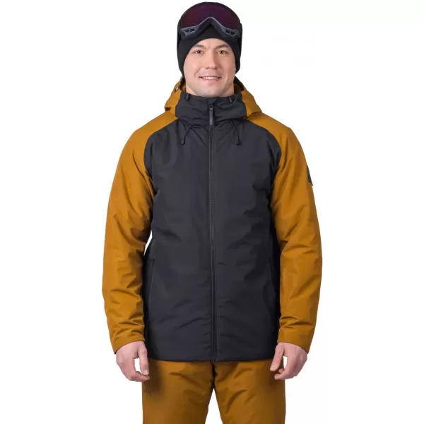  Pánska bunda HANNAH MASCON II ANTHRACITE/GOLDEN BROWN 