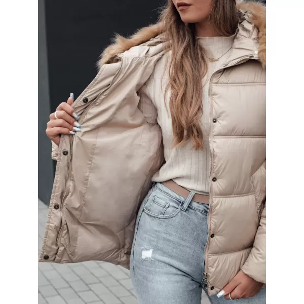  Dámska bunda dsstreet Nordcll Ty4710 khaki 