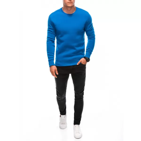  Pánska mikina EDOTI EM-SSNZ-22FW-019 SÝTO MODRÉ 