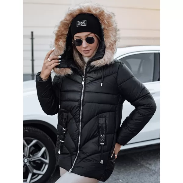  Dámska bunda dstreet meloma ty4713 čierna 