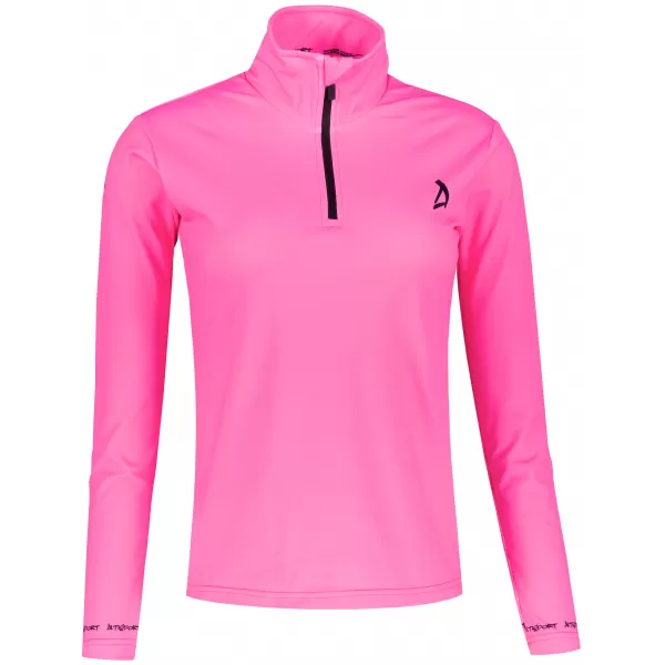  Dámska prémiová funkčná termo mikina ALTISPORT VOJ/ALW000TER03 FLUO RUŽOVÁ 