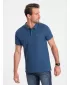 Pánska t -shirt s OMBRE s1374 tmavomodrá