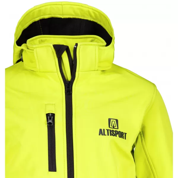  Detská softshellová bunda ALTISPORT ALK006535 VÁPNO 