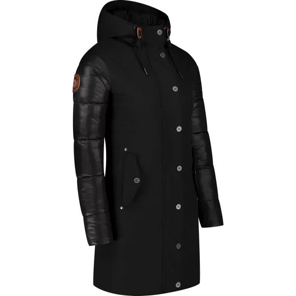  Dámsky zimný kabát NORDBLANC WARMHUG NBWJL8073 čierna 