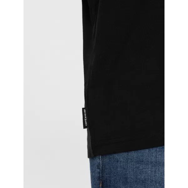  Pánske tričko OMBRE om-tsbs-0146 čierna 