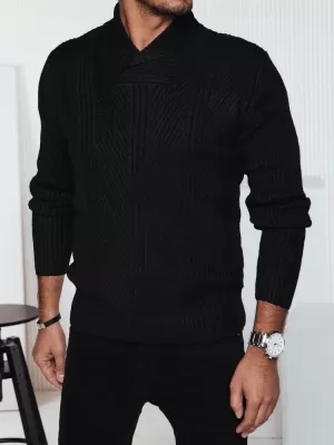Pánsky sveter DSTREET wx2256 ČIERNA
