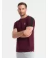 Pánska t -shirt OMBRE s1632 gaštan