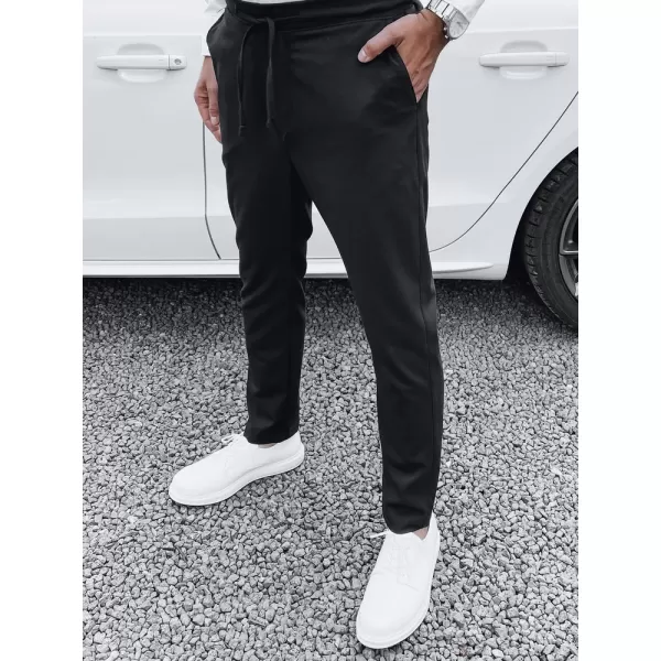  Pánske nohavice DSTREET ux4413 TMAVO ŠEDÁ 