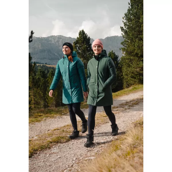  Dámsky zimný kabát NORDBLANC NBWJL8073 TMAVO zelená 