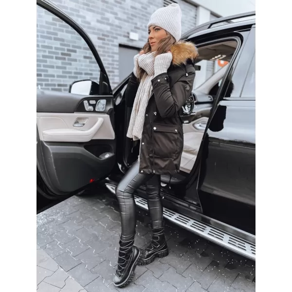  Dámska bunda DSTREET STELLA TY3180 ČIERNA 