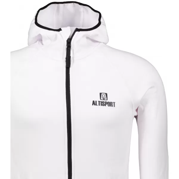  Funkčná športová mikina mužov ALTISPORT ALM006417 BIELY 