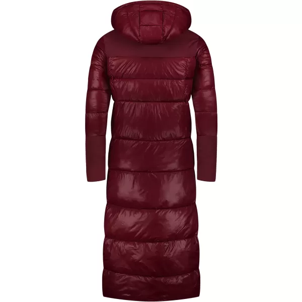  Dámsky zimný kabát NORDBLANC WINTERNIGHT NBWJL8077 VÍNOVÁ 