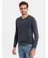 Pánsky sveter OMBRE om-swos-0108 Navy modrá