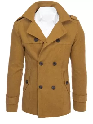 Pánsky kabát DSTREET cx0443 KARAMEL