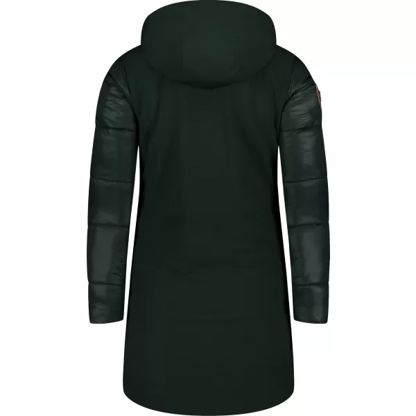  Dámsky zimný kabát NORDBLANC WARMHUG NBWJL8073 TMAVO zelená 