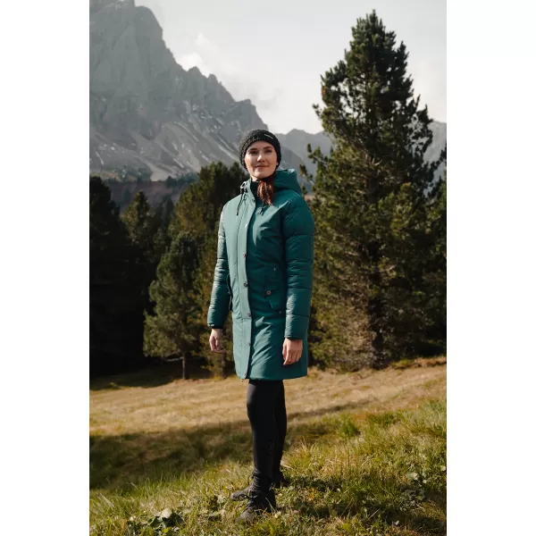  Dámsky zimný kabát NORDBLANC NBWJL8073 TMAVO zelená 