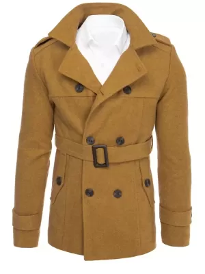 Pánsky kabát DSTREET cx0443 KARAMEL