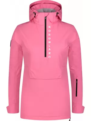 Dámsky anorak NORDBLANC WINTERFUN NBWJL8130 ružová