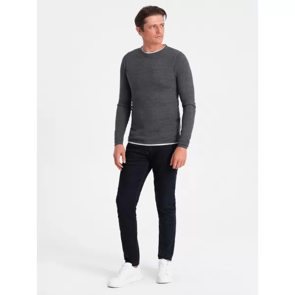  Pánsky OMBRE ombre om -sw -0103 grafit melange 