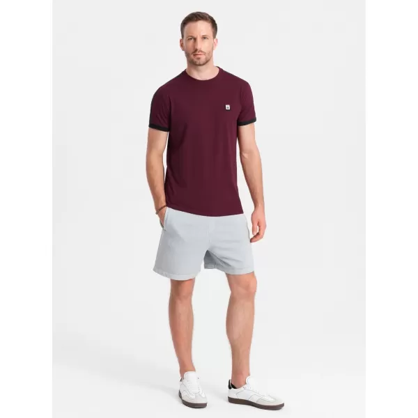  Pánska t -shirt OMBRE s1632 gaštan 