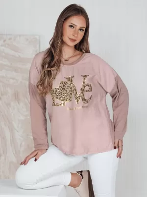 Dámske tričko DSTREET LOVEGLOW RY2699 RUŽOVÁ