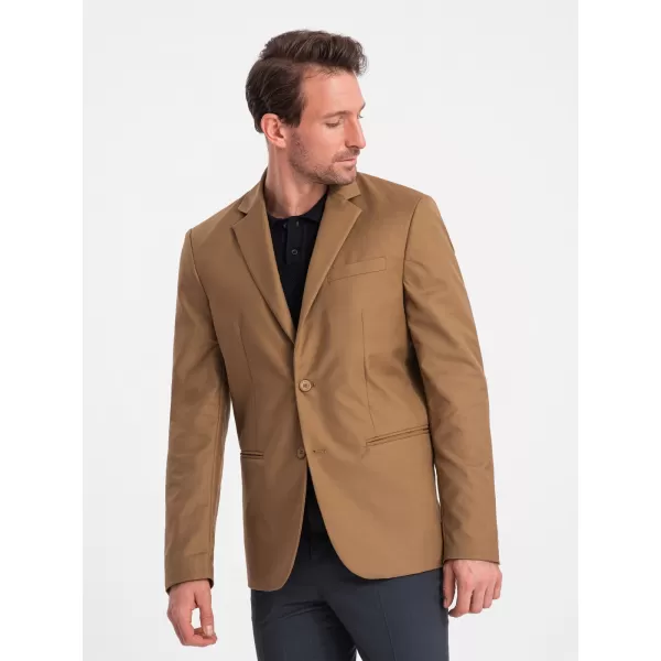  Pánska bunda OMBRE om-blzb-0115 karamel 