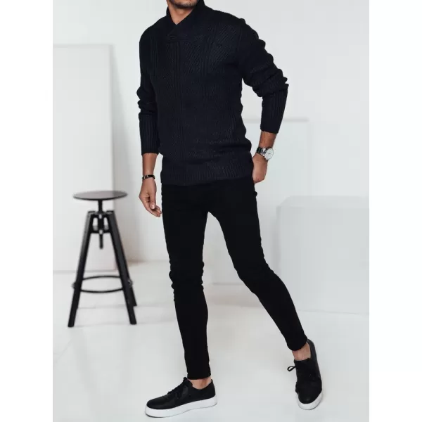  Pánsky sveter DSTREET wx2258 TMAVO MODRÁ 