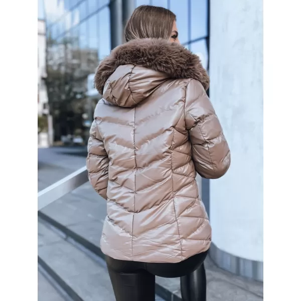  Dámska bunda DSTREET MIRIAL TY3771 BÉŽOVÁ 