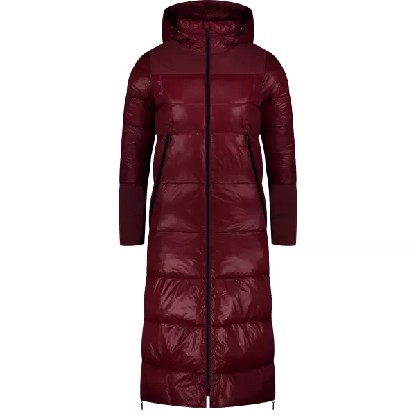  Dámsky zimný kabát NORDBLANC WINTERNIGHT NBWJL8077 VÍNOVÁ 