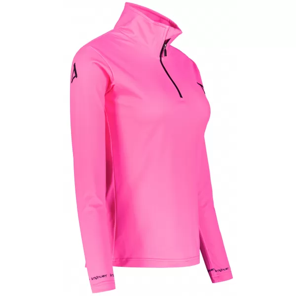  Dámska prémiová funkčná termo mikina ALTISPORT VOJ/ALW000TER03 FLUO RUŽOVÁ 