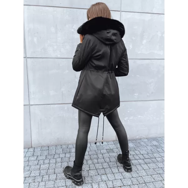 Dámsky kabát DSTREET GODDESS TY3867 ČIERNA 