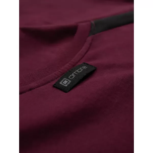  Pánska t -shirt OMBRE s1632 gaštan 