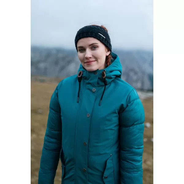  Dámsky zimný kabát NORDBLANC NBWJL8073 TMAVO zelená 
