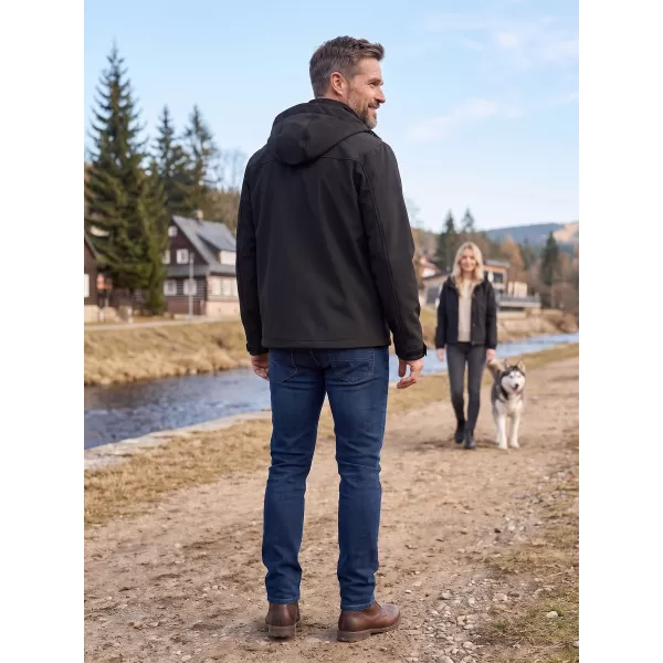  Pánska bunda BRANDIT BD3196 ČIERNA 