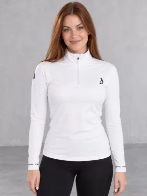 Dámska prémiová funkčná termo mikina ALTISPORT VOJ/ALW000TER03 BIELA