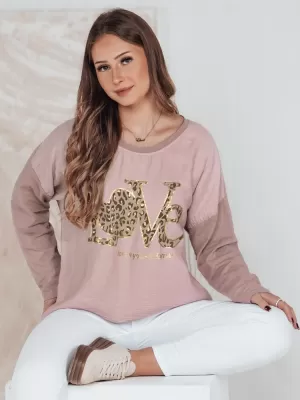Dámske tričko DSTREET LOVEGLOW RY2699 RUŽOVÁ