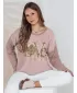 Dámske tričko DSTREET LOVEGLOW RY2699 RUŽOVÁ