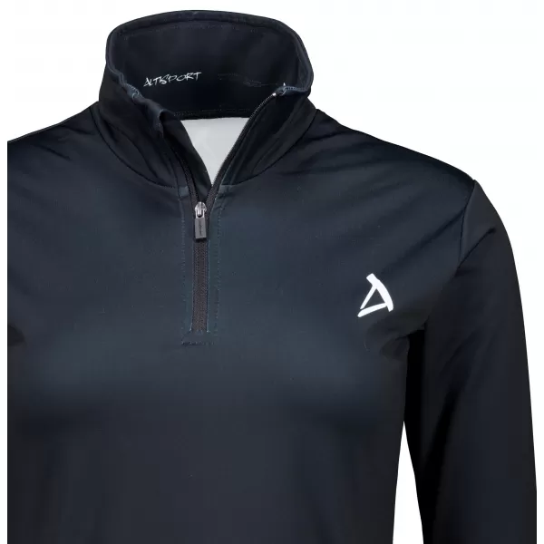  Dámska prémiová funkčná termo mikina ALTISPORT VOJ/ALW000TER03 ČIERNA 