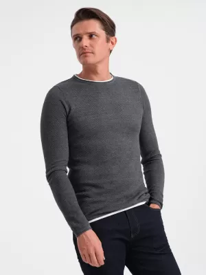 Pánsky OMBRE ombre om -sw -0103 grafit melange