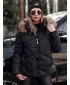 Dámska bunda DSTREET LESISI TY4716 ČIERNA