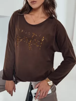 Dámske tričko DSTREET PERFSTYLE R2667 KARAMEL