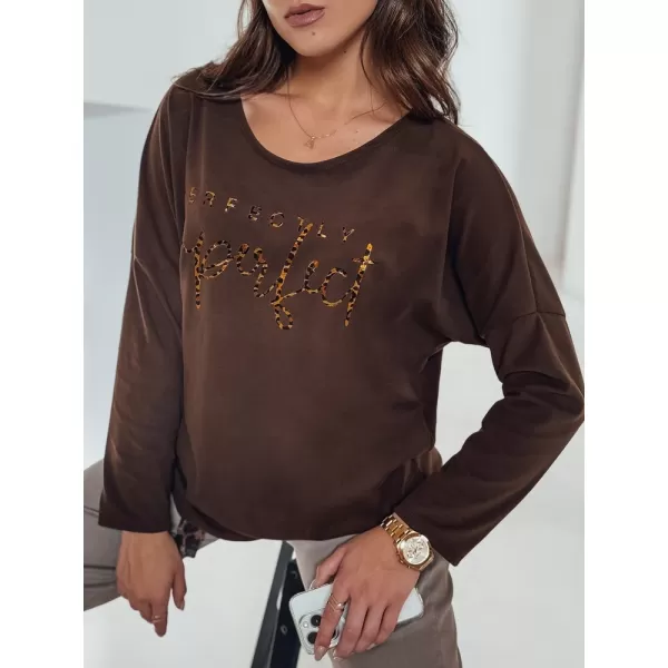  Dámske tričko DSTREET PERFSTYLE R2667 KARAMEL 