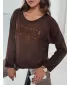 Dámske tričko DSTREET PERFSTYLE R2667 KARAMEL