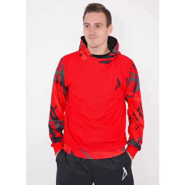  Pánska funkčná mikina premium ALTISPORT VOJ/ALM039MI01 červená 