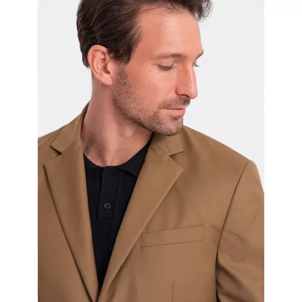  Pánska bunda OMBRE om-blzb-0115 karamel 