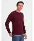 Pánsky sveter OMBRE om -sw -0103 gaštan